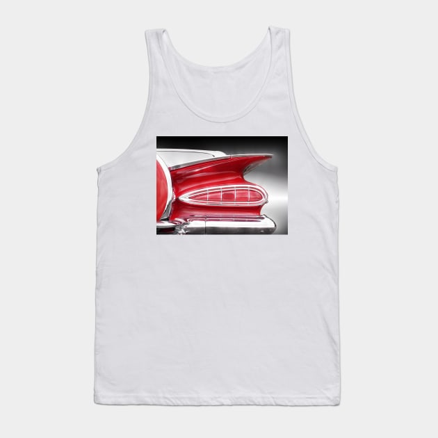 American classic car Impala 1959 Tail fin Tank Top by Beate Gube